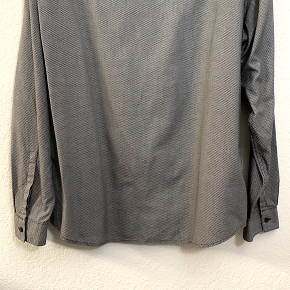 CALVIN KLEIN Color Block, LS  Body Fit, Sz. XL Hide Button Down Shirt/EUC - Picture 14 of 17